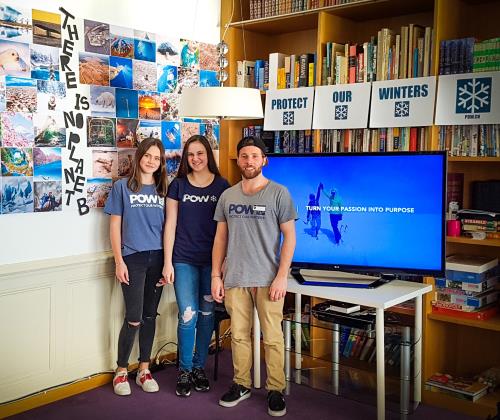 Visit from Protect Our Winters Switzerland as part of their “Hot Planet / Cool Athletes” programme